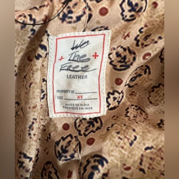 New Free People Lainie Suede Jacket / size XS - Picture 9 of 10